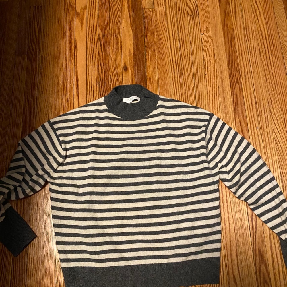 Everlane mockneck cashmere sweater